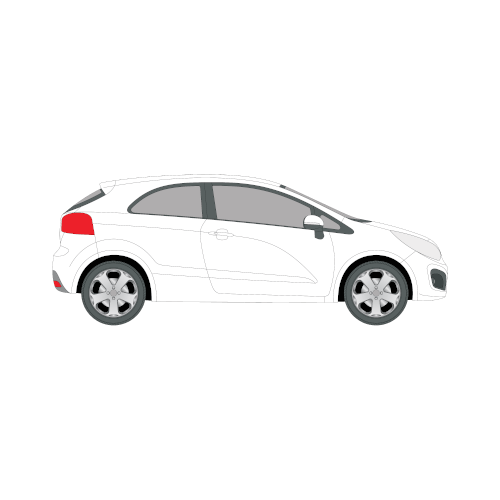 Kia Rio 3-ovinen hatchback